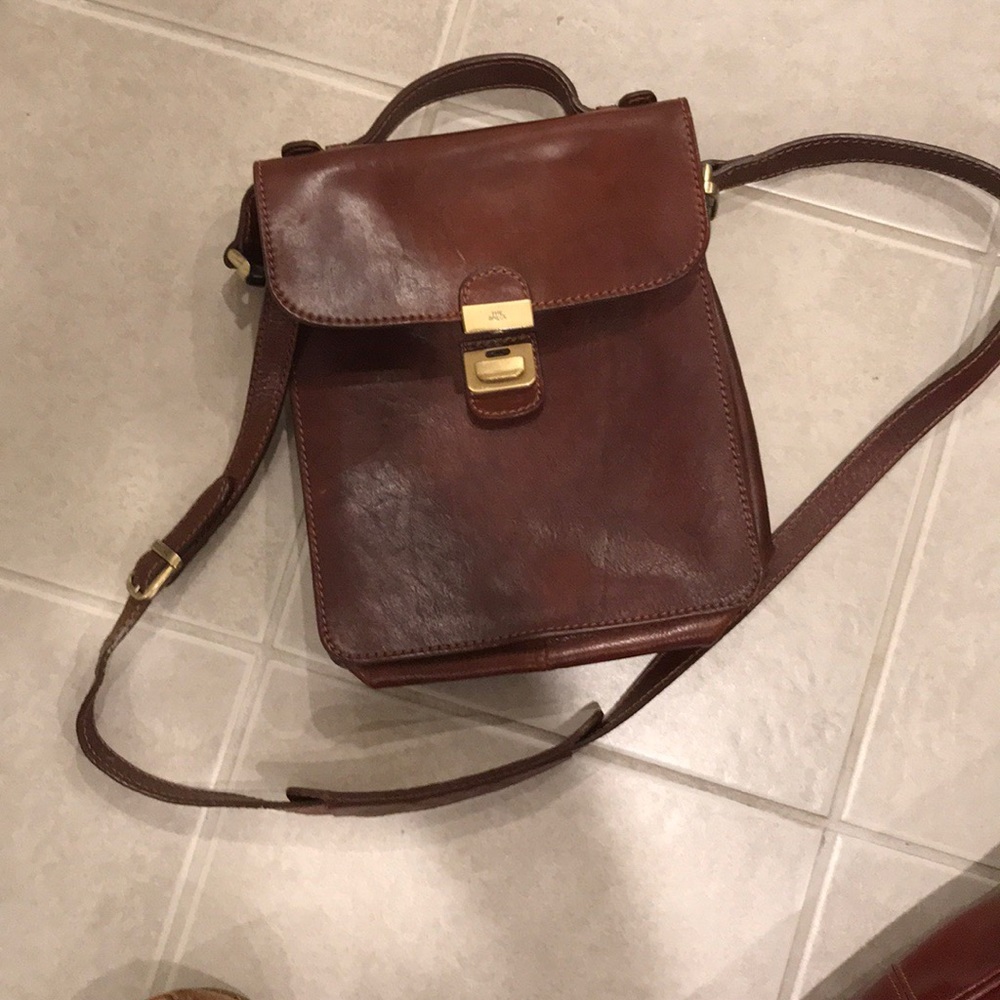 The Bridge English Leather Men’s shoulder bag